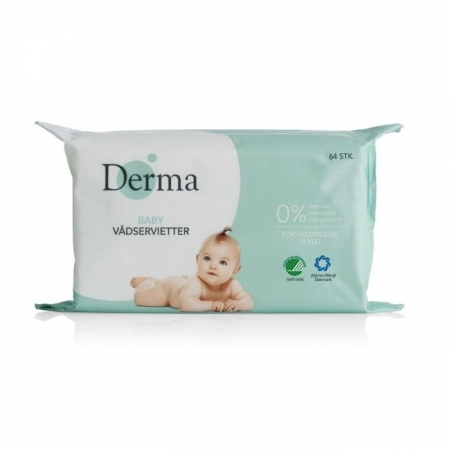 Derma Eco Baby Chusteczki nawilżane 64 szt.
